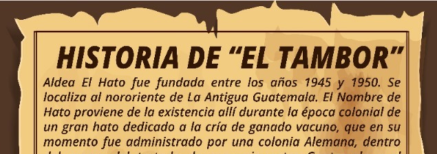 Historia del Tambor